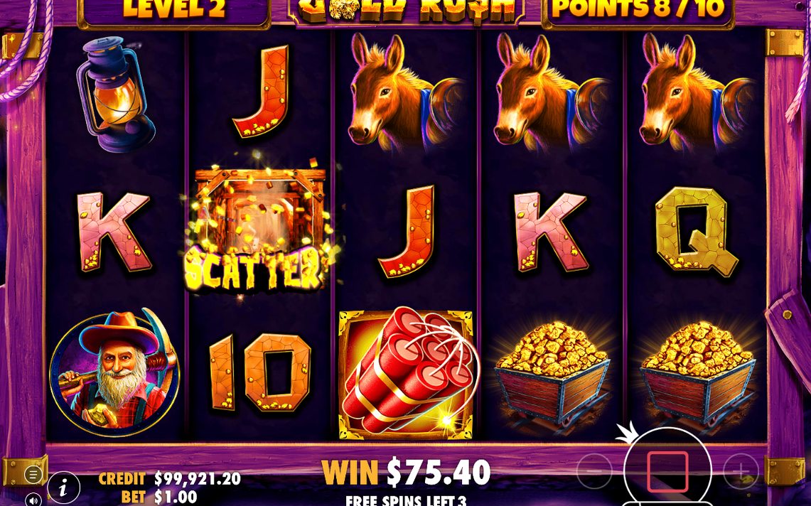 Level one reel set during Free Spins